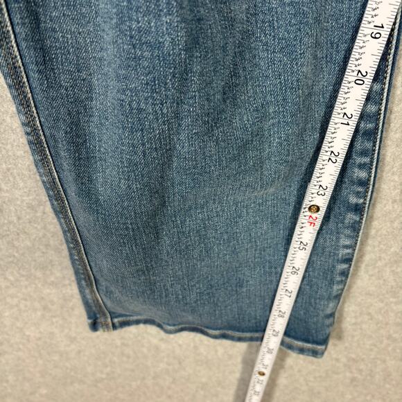 Lane Bryant Jeans Womens 26 Bootcut Knee Holes Distressed High Rise Ripped Torn‎ - Picture 7 of 11